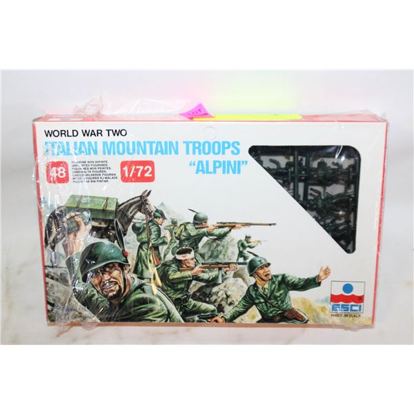 NEW ERTL ESCI ITALIAN MOUNTAI TROOPS