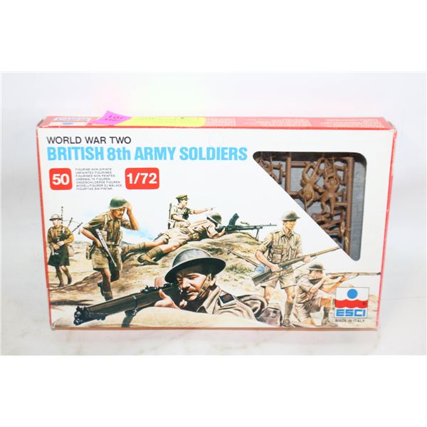 NEW VTG WII BRITITSH 8TH ARMY SOLDIERS