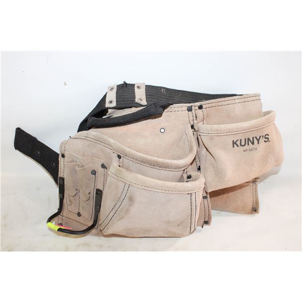 KUNY'S TOOL BELT IN NEW CONDITION