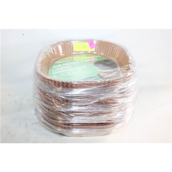 LOT OF 4 x 200 AIR FRYER PAPER LINERS 8"M