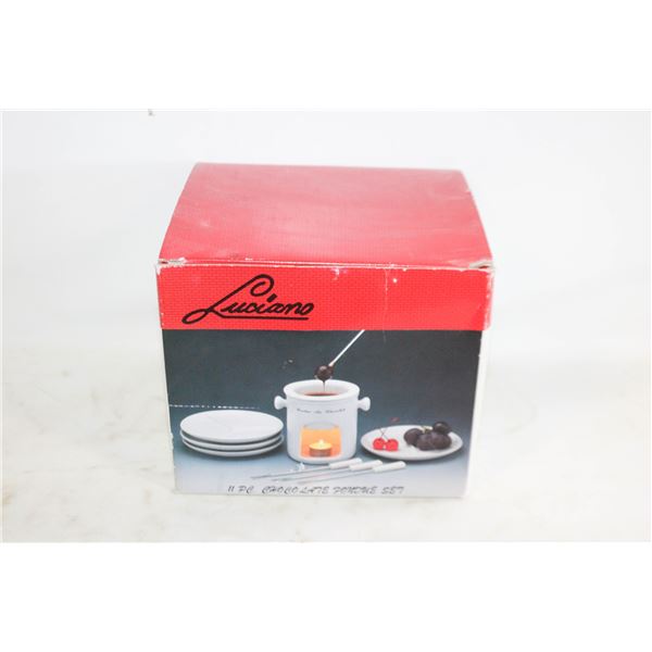 11PC CHOCOLATE FONDUE SET