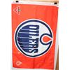 Image 1 : NEW OILERS FLAG, 3FT X 2FT