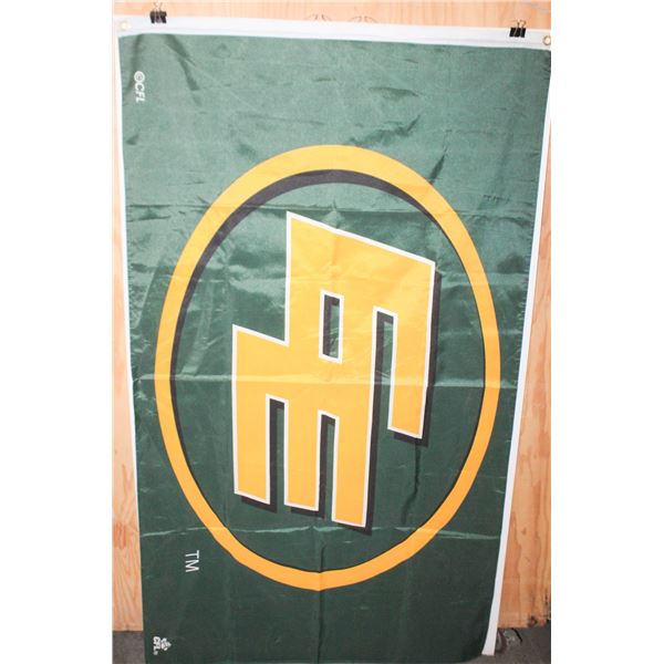 EDMONTON ESKIMOS FLAG, 5FT X 3FT