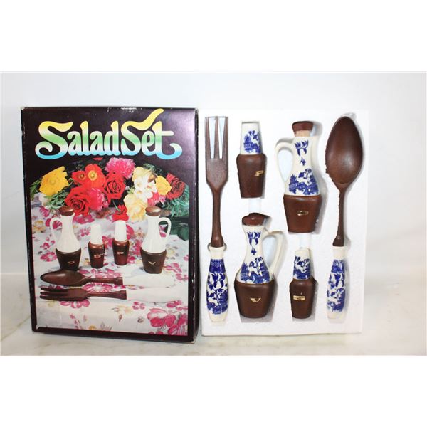 VINTAGE MATERIA SALAD SET