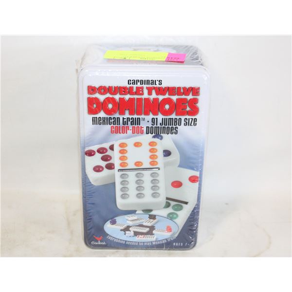 SEALED CARDINAL DOUBLE 12 DOMINOES