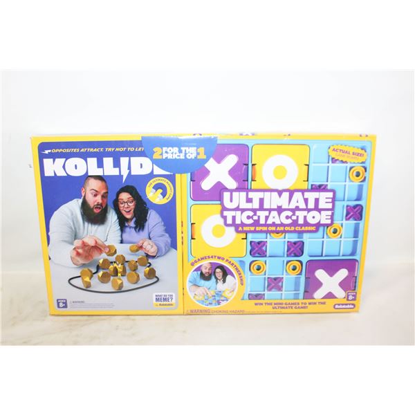 SEALED (X2) ULTIMATE TIC-TAC-TOE &