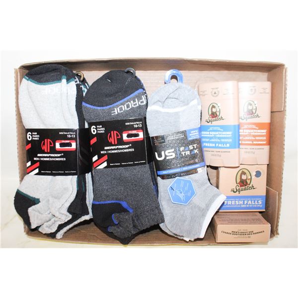 NEW MEN'S ITEMS SOCKS LOW CUT