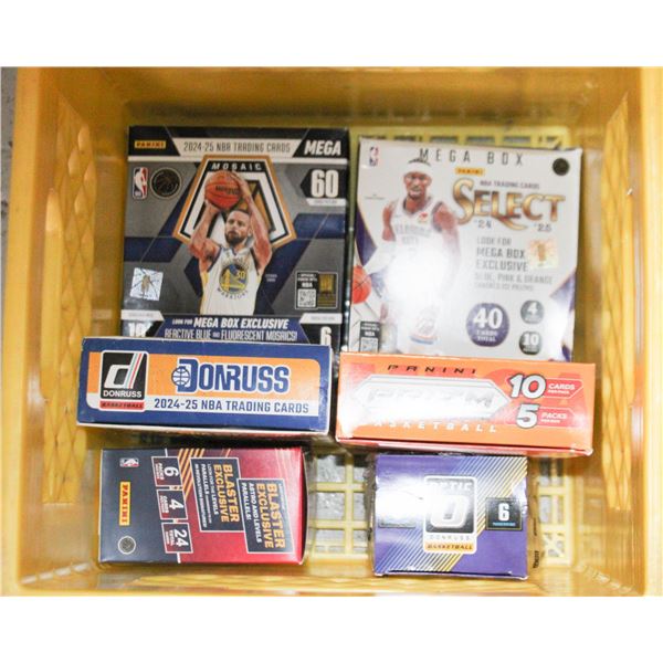 LARGE LOT CURRENT BASKETBALL CARDS ASSTD OPENED