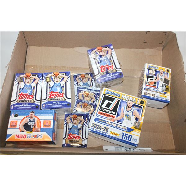 ASSORTED MODERN BASKETBALL CARDS OPEN