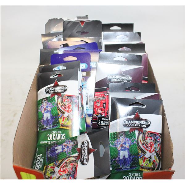 ASSORTED MODERN FOOTBALL CARDS OPEN