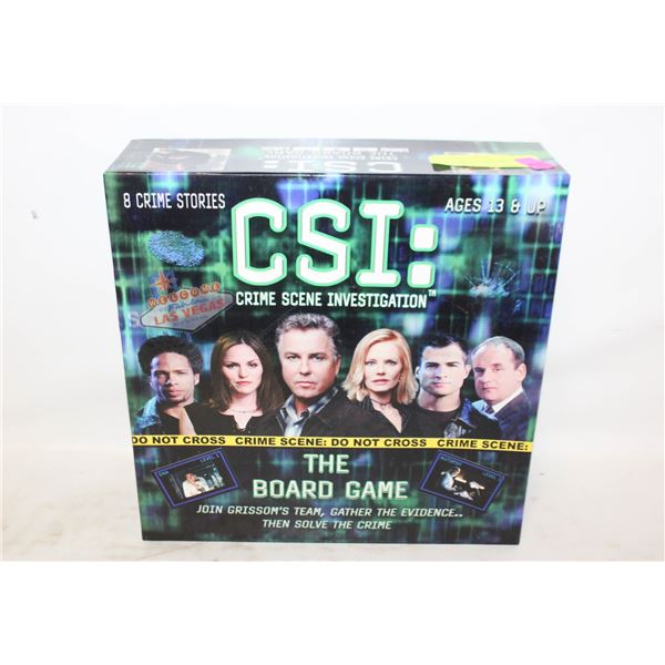 CSI CRIME SCENE BOARD GAME