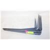 Image 1 : 6 METAL WALL SHELVING BRACKETS