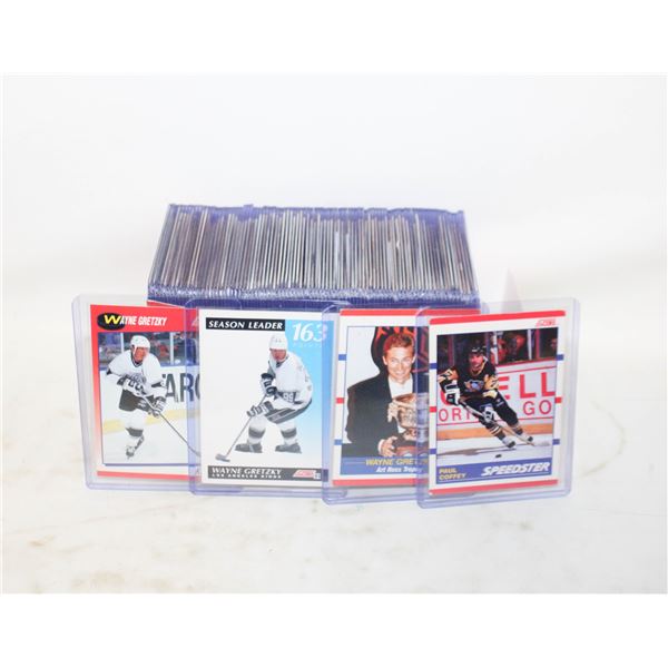 ASSTD STAR HOCKEY CARDS IN HOLDERS GRETZKY ETC
