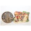 Image 1 : ENGLISH CHALKWARE & CLAY PLAQUES