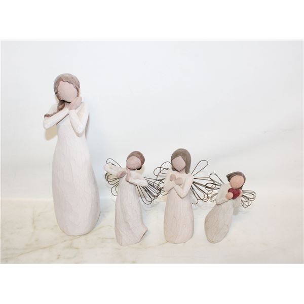 FOUR WILLOW TREE FIGURINES BY SUSAN LORDI