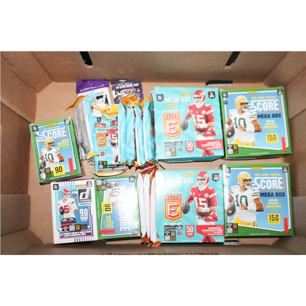 COLLECTION OF 2025 NFL FOOTBALL CARDS OPEN
