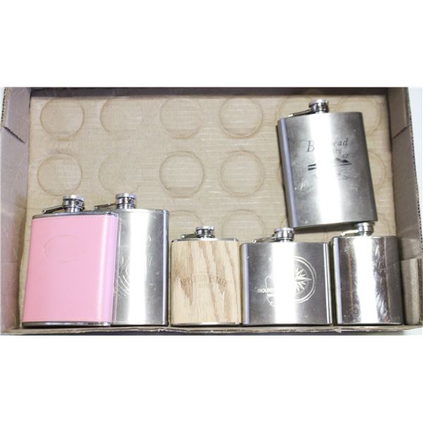 STAINLESS STEEL LIQUOR FLASKS