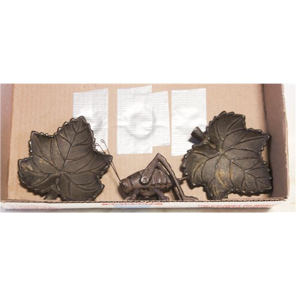 CAST IRON GRASSHOPPER & CAST IRON HARVEST