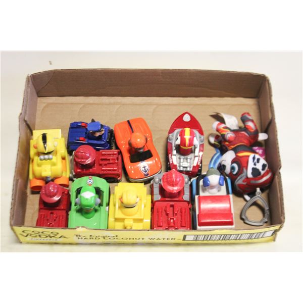 PAW PATROL CARS & TRUCKS LOT