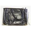 Image 1 : LEATHER "REBECCA MINKOFF" BLACK HANDBAG