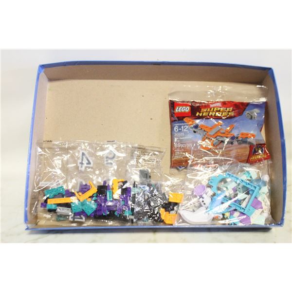 NEW SEALED PACKAGES OF SMALL LEGO (NOT DUPLO)