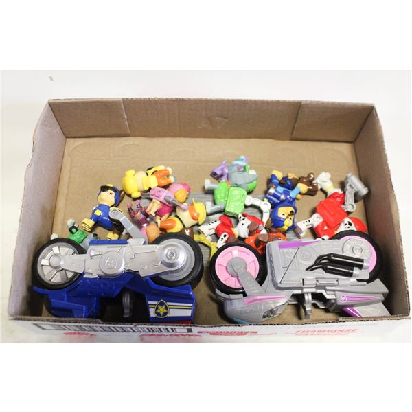 PAW PATROL MOTORCYLCES LOT