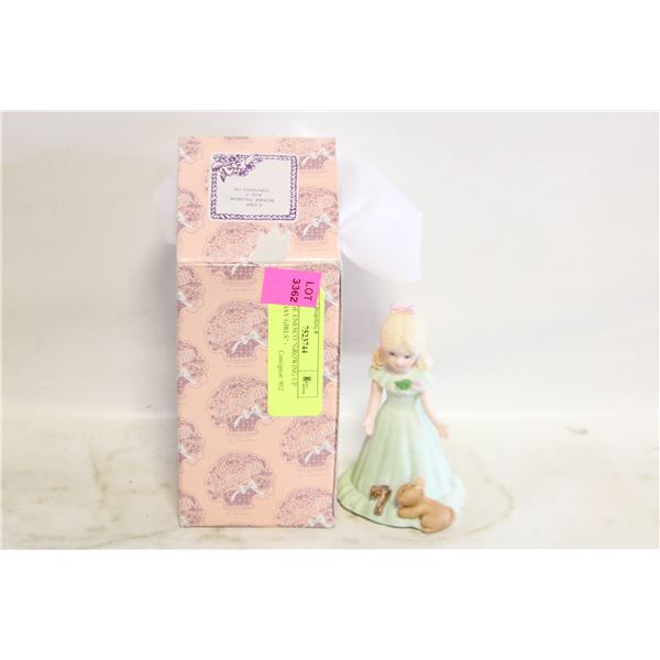 VINTAGE ENESCO "GROWING UP BIRTHDAY GIRLS" -