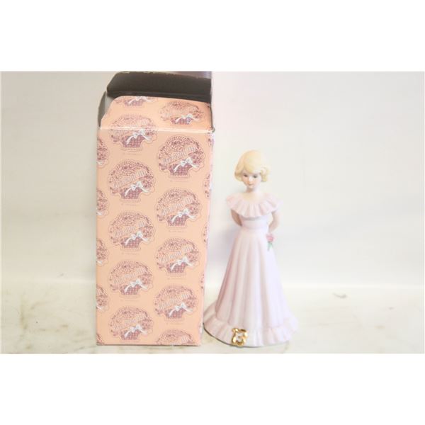 VINTAGE ENESCO "GROWING UP BIRTHDAY GIRLS" -