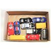 Image 1 : 10 DIECAST METAL CARS & TRUCKS,  5" LENGTH, TOYS