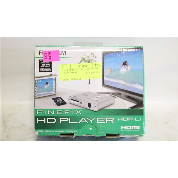 NEW IN BOX - FUJI FILM FINE PIX REAL 3D (3D