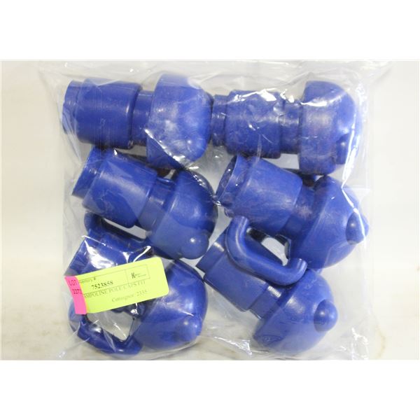 6 PCS TRAMPOLINE POLE CAPS FIT FOR