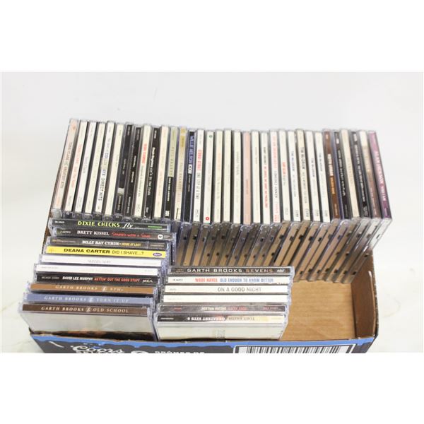 CD'S - 50 COUNTRY CD'S: JASON ALDEAN, TOBY KEITH,