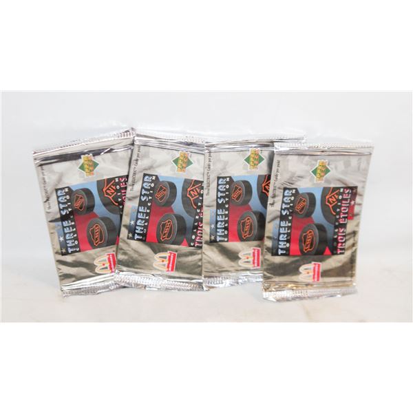 4X1995 SEALED UPPERDECK THREE STAR COLLECTION