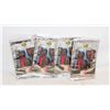Image 1 : 4X1995 SEALED UPPERDECK THREE STAR COLLECTION