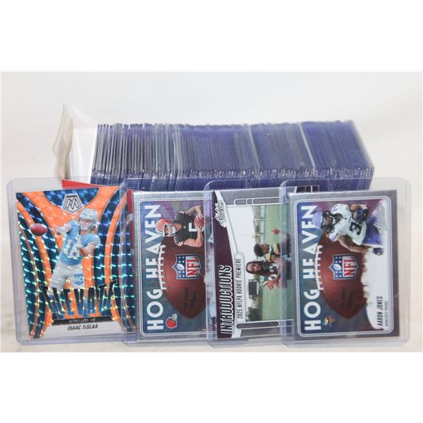 LARGE LOT FOOTBALL ROOKIES INSERTS STARS ETC