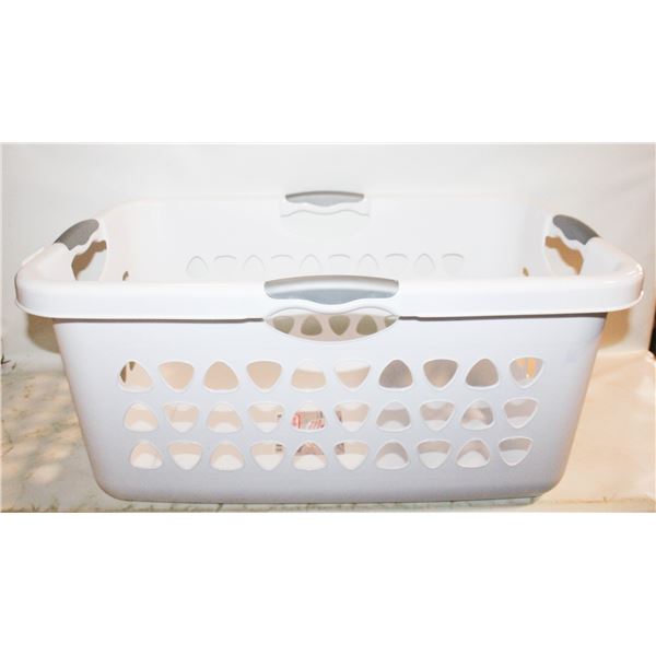 NEW STERILITE 71 LITRE ULTRA LAUNDRY BASKET WHITE