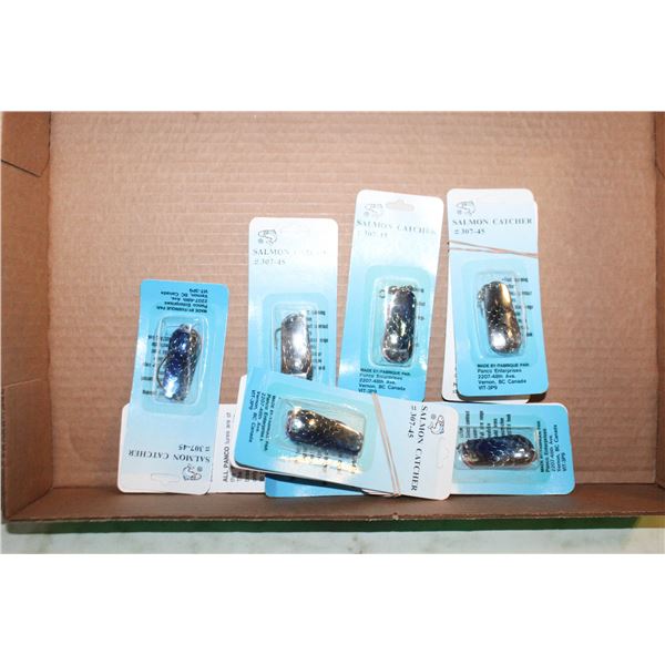 12 NEW ASSORTED FISHING HOOKS JACKFISH/SALMON