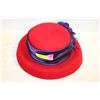 Image 1 : VINTAGE "TEMPTATION ITALY 100% WOOL" LADIES RED