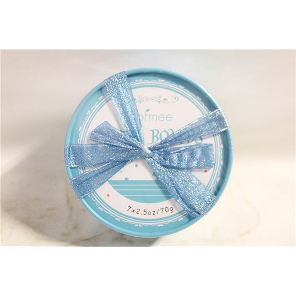NEW 7 FRAGRANCE BATH BOMBS IN GIFT PACKAGE