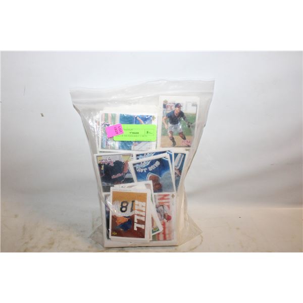 BAG OF 90S BASEBALL CARDS