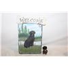 Image 1 : 3D CANINE STONE WELCOME SIGN + SMALL