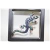 Image 1 : NEW LIZARD TEAL ROYAL BLUE RHINESTONES
