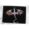 Image 1 : NEW 5D DRAGON BROOCH MULTICOLORED