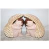 Image 1 : VTG DUNCAN SCIOTO SLEEPING ANGEL CHERUB STATUES