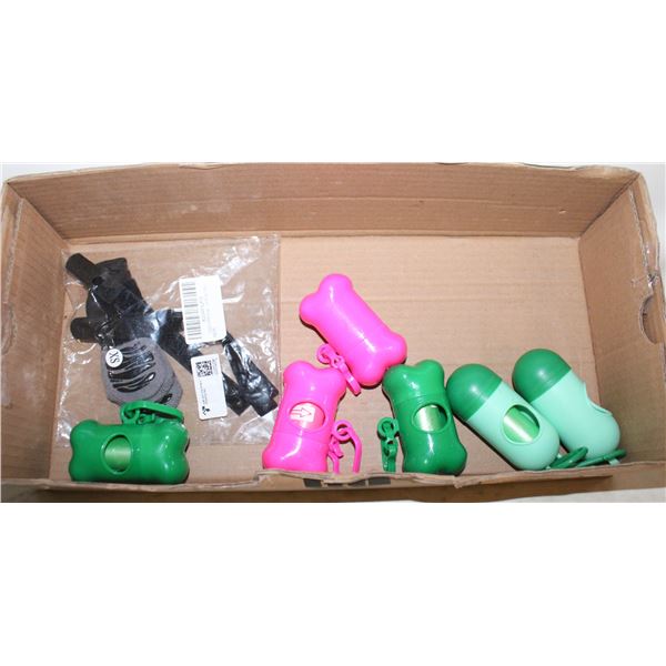 6 PCS DOG POOP BAG DISPENSER CARRIER