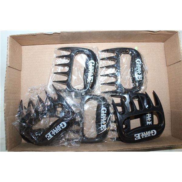 7 PCS GRILL STYLE MEAT CLAWS MEAT