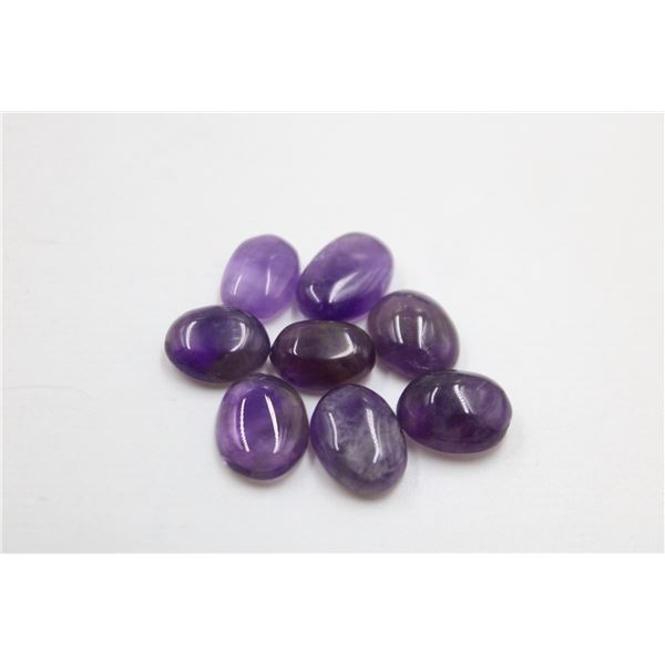 #55-NATURAL AMETHYST GEMSTONES 51.75CT
