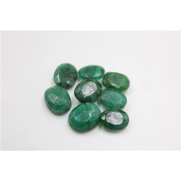 #13-NATURAL GREEN EMERALD GEMSTONES 41.90CT