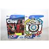 Image 1 : NEW HASBRO MINI GAMES CLUE/TROUBLE