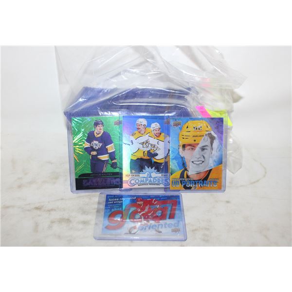 LOT OF HOCKEY ROOKIES & INSERTS CARDS